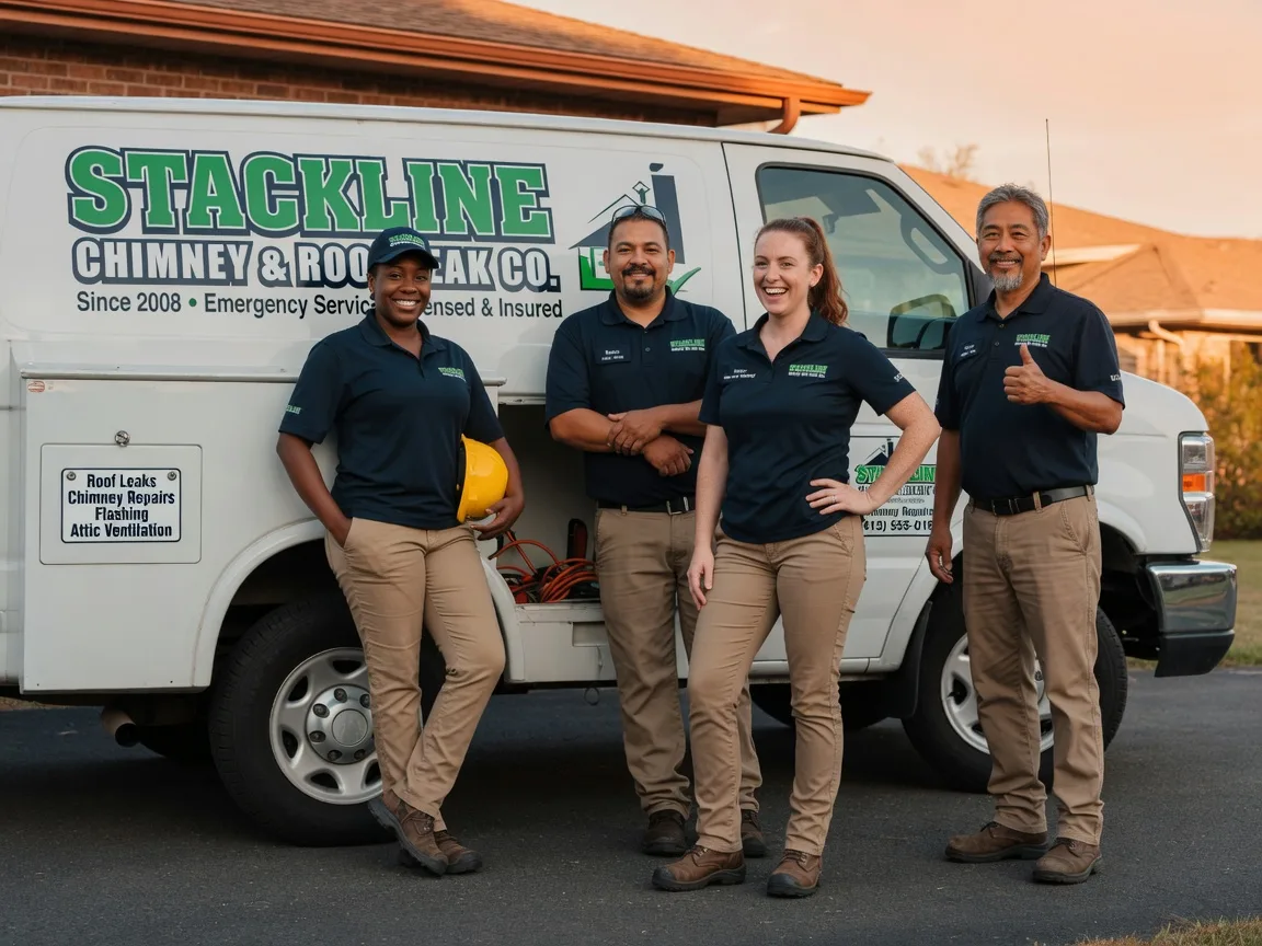 Chimney flashing repair company in Sandersville, GA